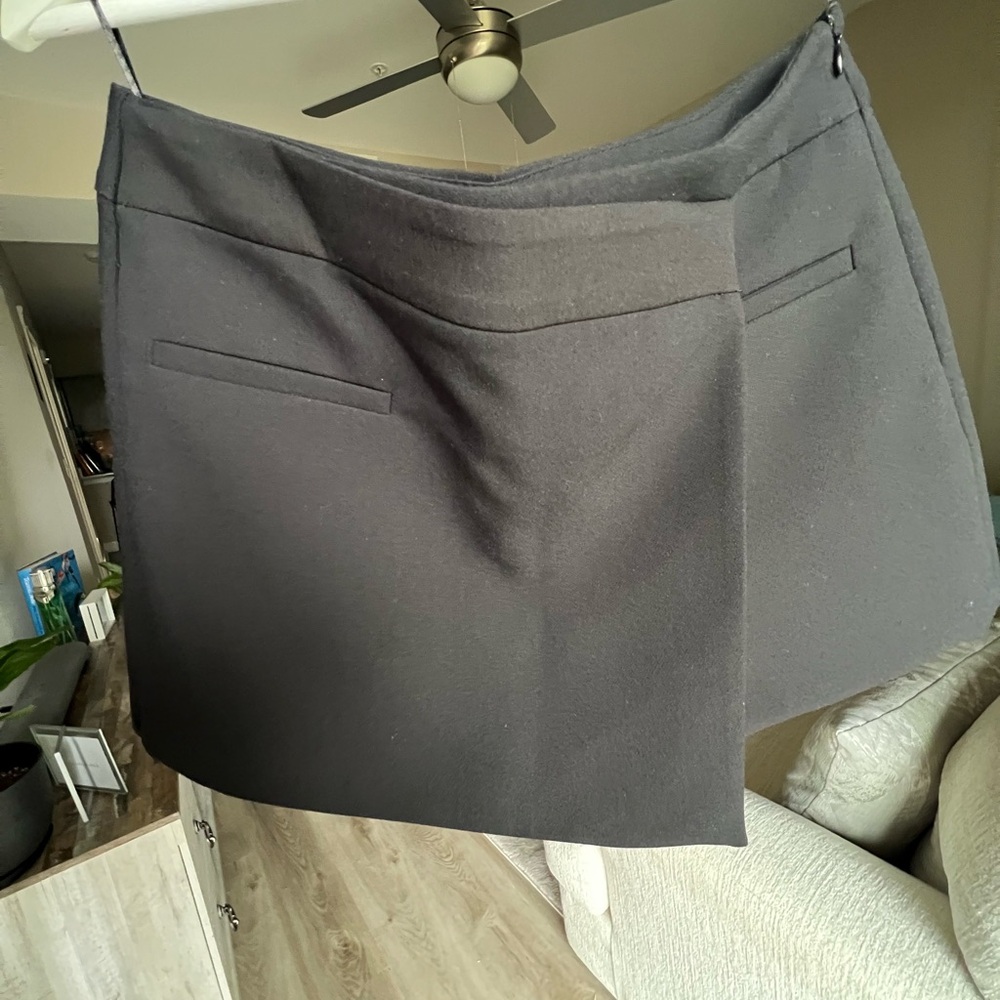 Zara High Waist Black Shorts